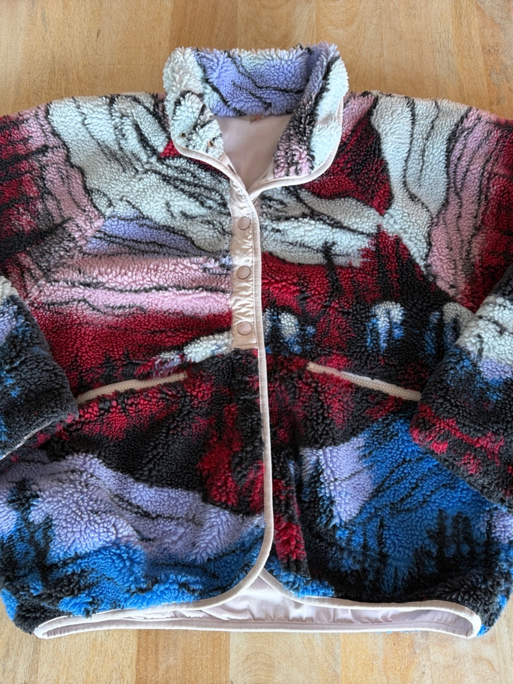 FP Rocky Ridge Printed Fleece Size Small